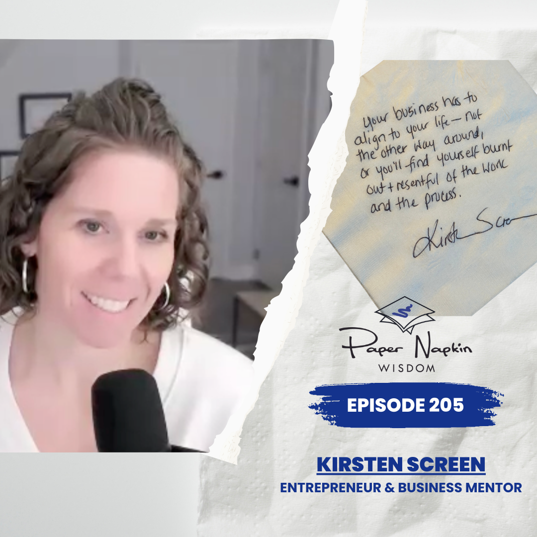 Ep 205 - Building a Sustainable Path to Wellness with Kirsten Screen