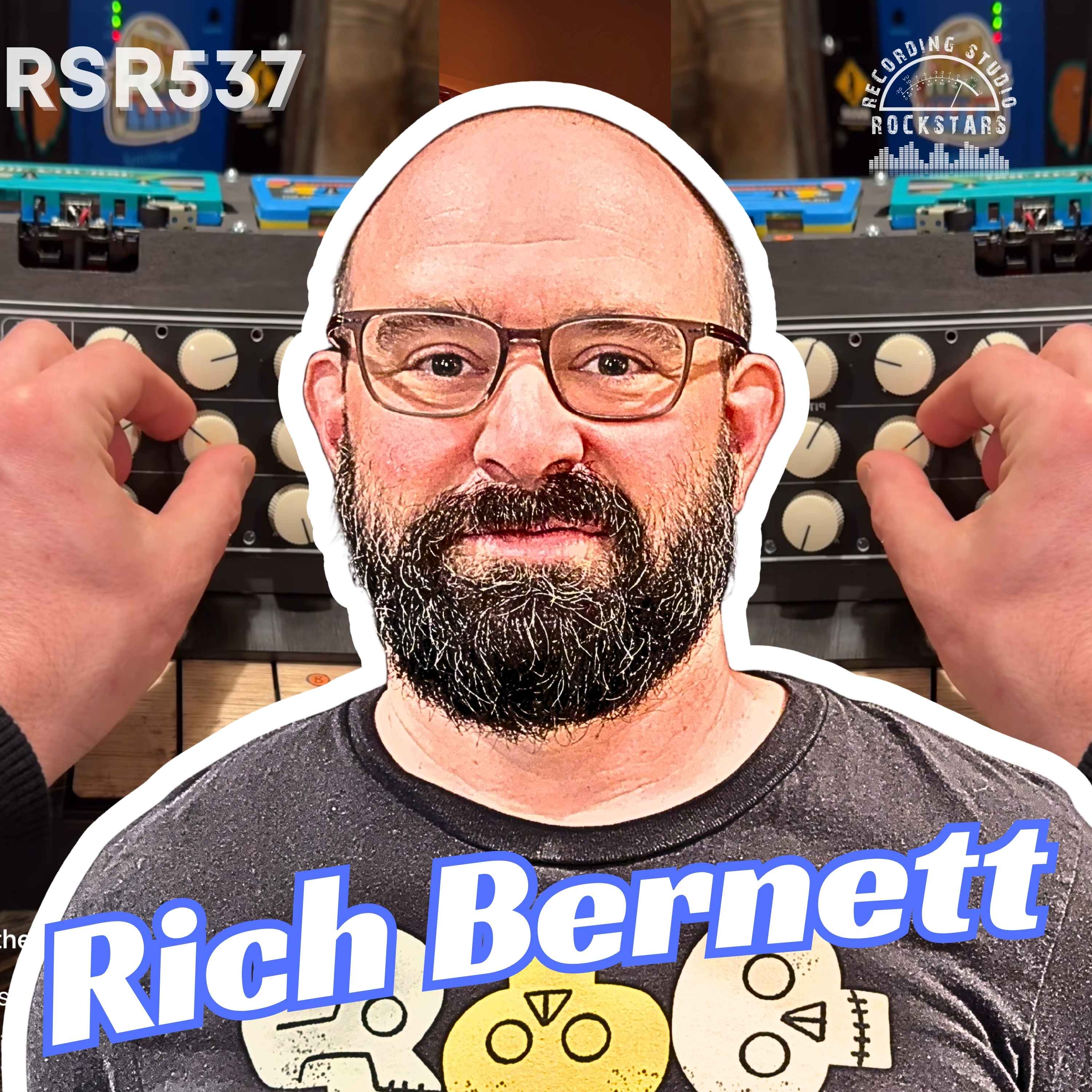 RSR537 - Rich Bernett - The sound of machines: Contact Mics, The Cassettone, Guitar Pedal Feedback Loops, Oh My! RSR537 - Rich Bernett - The sound of machines: Contact Mics, The Cassettone, Guitar Pedal Feedback Loops, Oh My!