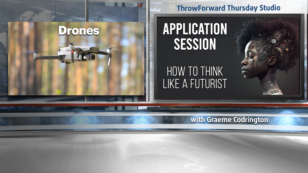 ThrowForward Thursday 93: Drones application (do more than just improve what you've always done)