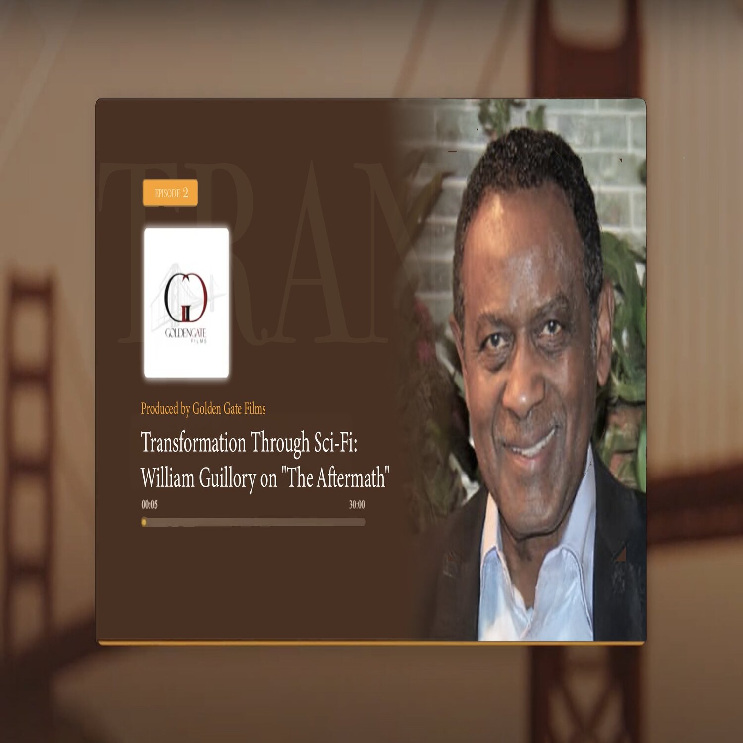 #2 - Transformation Through Sci-Fi: William Guillory on "The Aftermath"