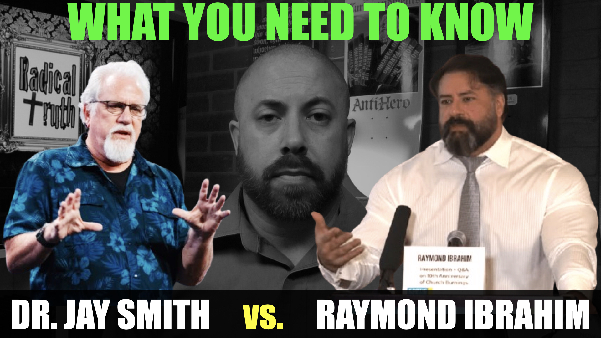 Before & After the Debate (Dr. Jay Smith vs. Raymond Ibrahim)