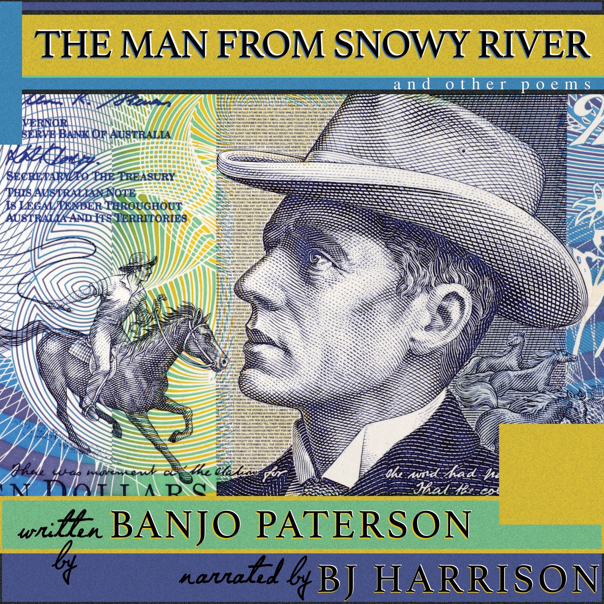 Ep. 1002, The Man from Snowy River and Other Poems, by Banjo Paterson VINTAGE