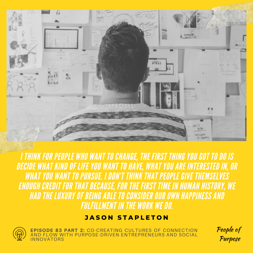 084 Part 2: Jason Stapleton - On Helping People Find Their Higher Purpose and Develop The Nomadic Wealth Necessary to Control Their Own Future