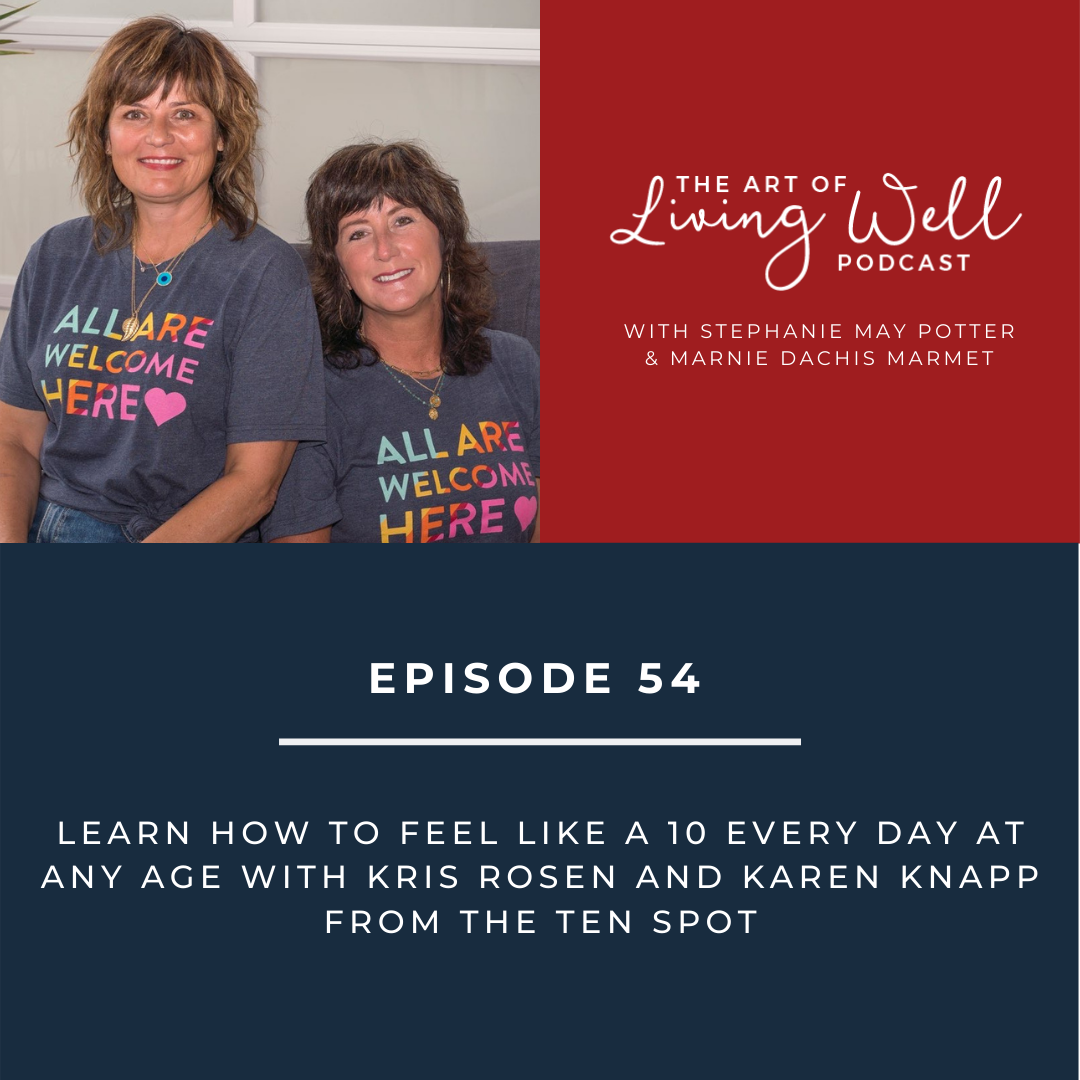 E54:  Learn how to feel like a 10 at any age with Kris Rosen and Karen Knapp of The Ten Spot