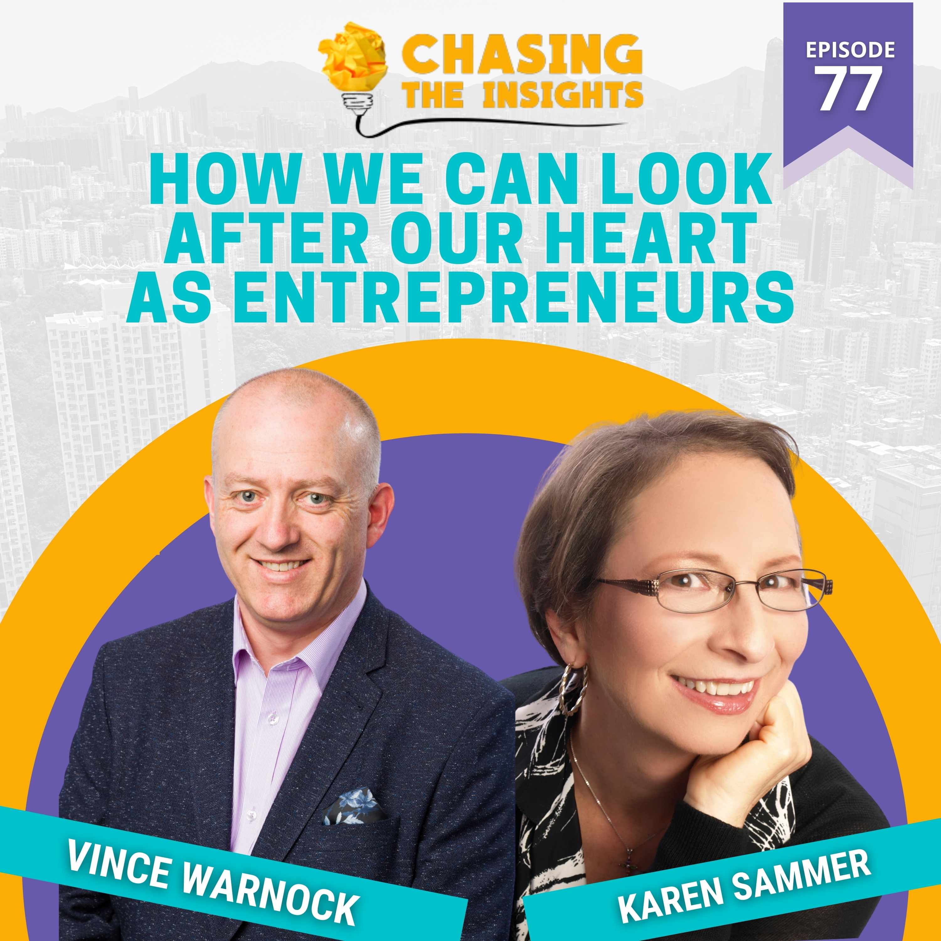 EP77 - Karen Sammer on Looking after our hearts