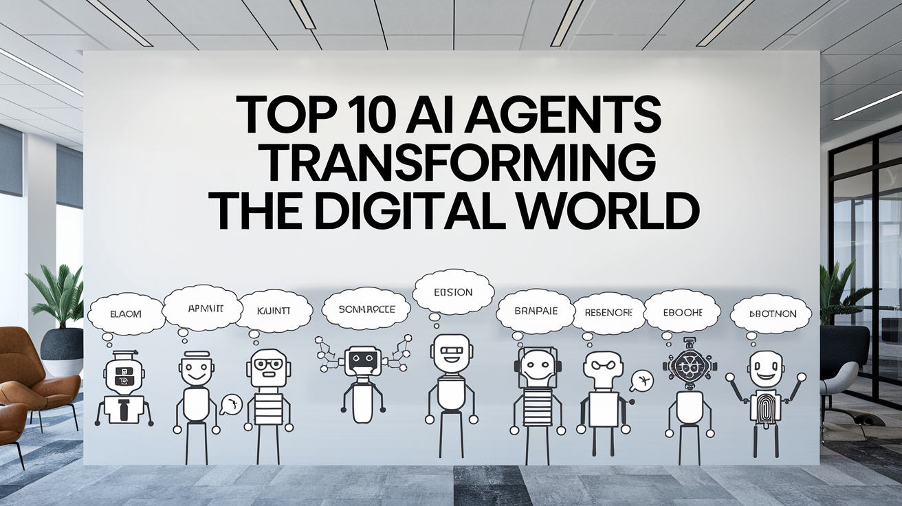 Top 10 AI Agents Transforming the Digital World