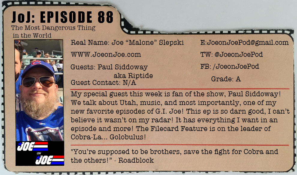 Joe on Joe - A G.I. Joe Podcast