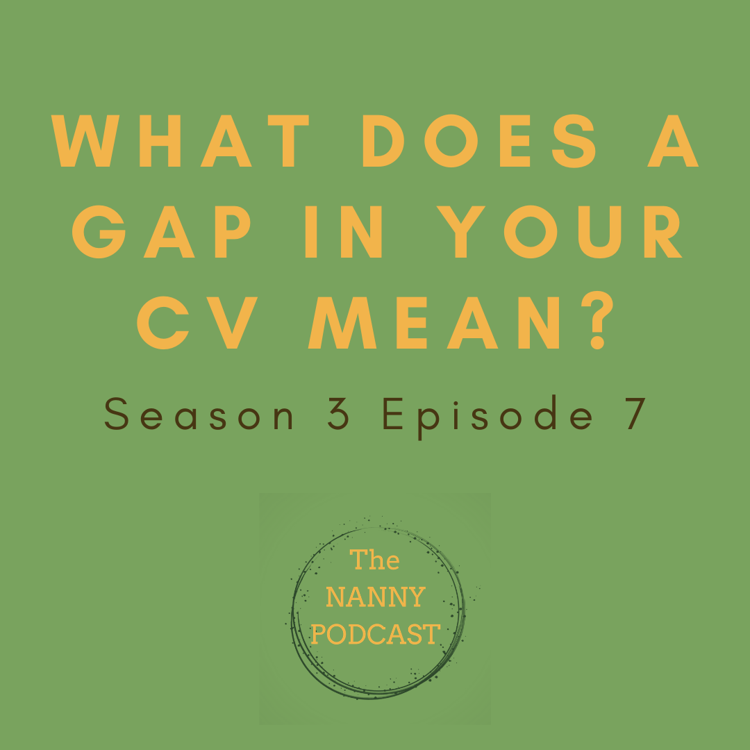 What does a gap in your CV mean?