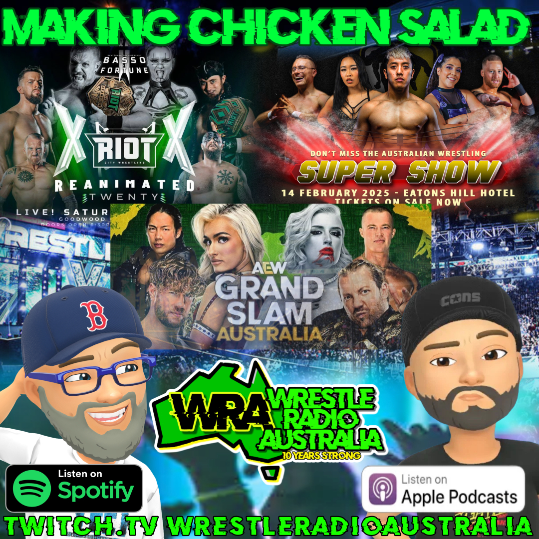 MCS - RCW ReAnimated XX review and a preview of the biggest weekend in Aus Wrestling this year!!