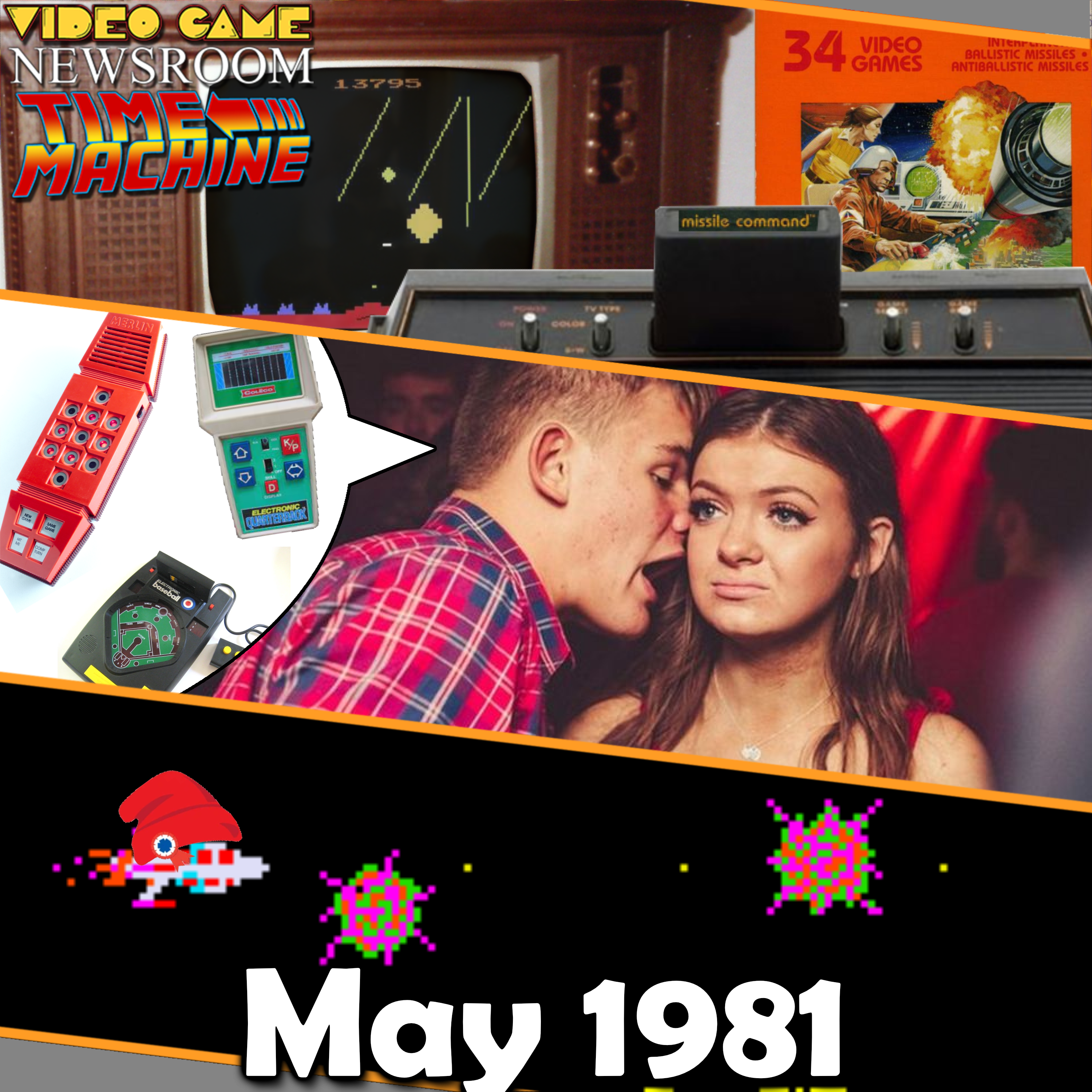 Video Game Newsroom Time Machine