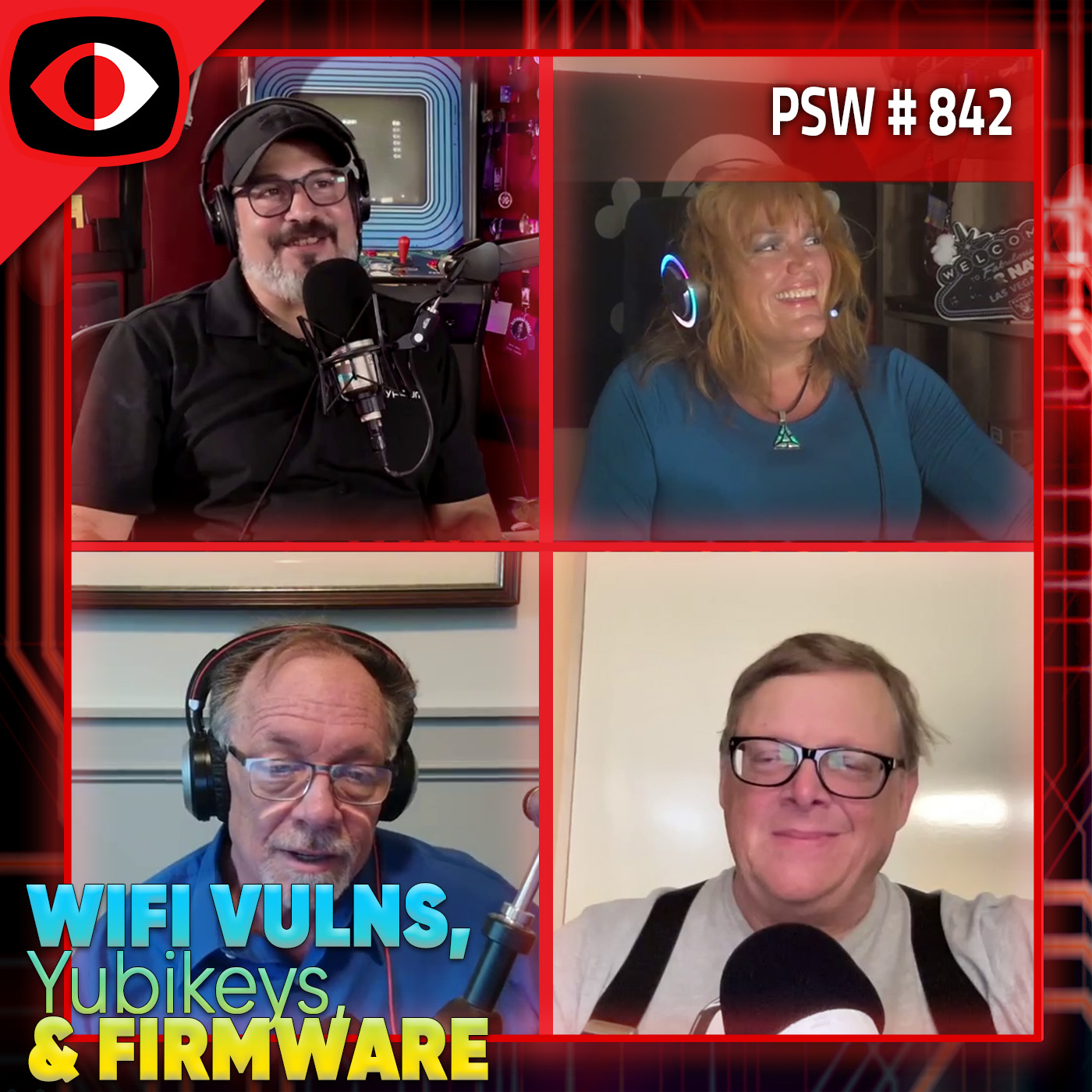 cover of episode Wifi Vulns, Yubikeys, and Firmware - PSW #842