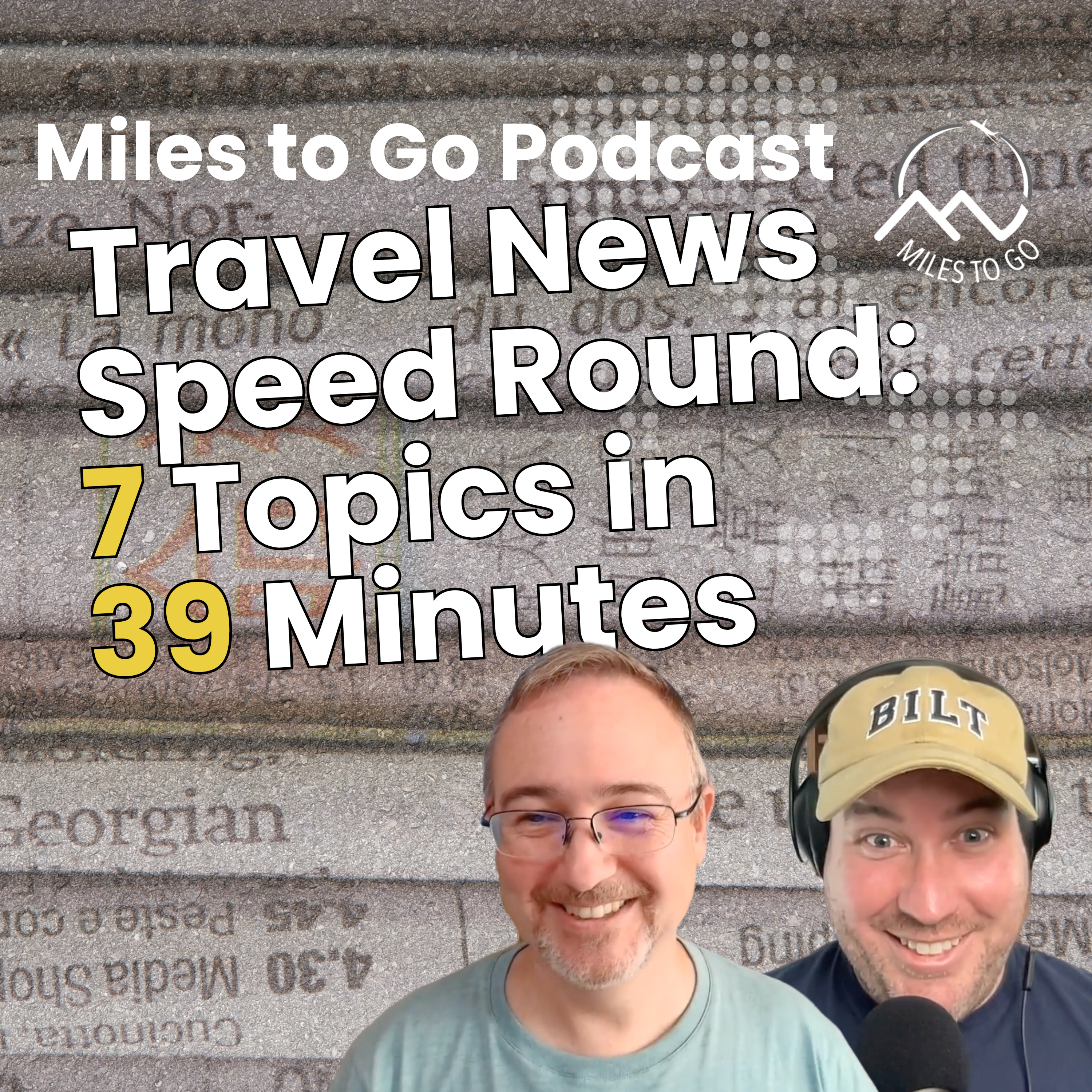 Travel News Speed Round: 7 Topics In 39 Minutes
