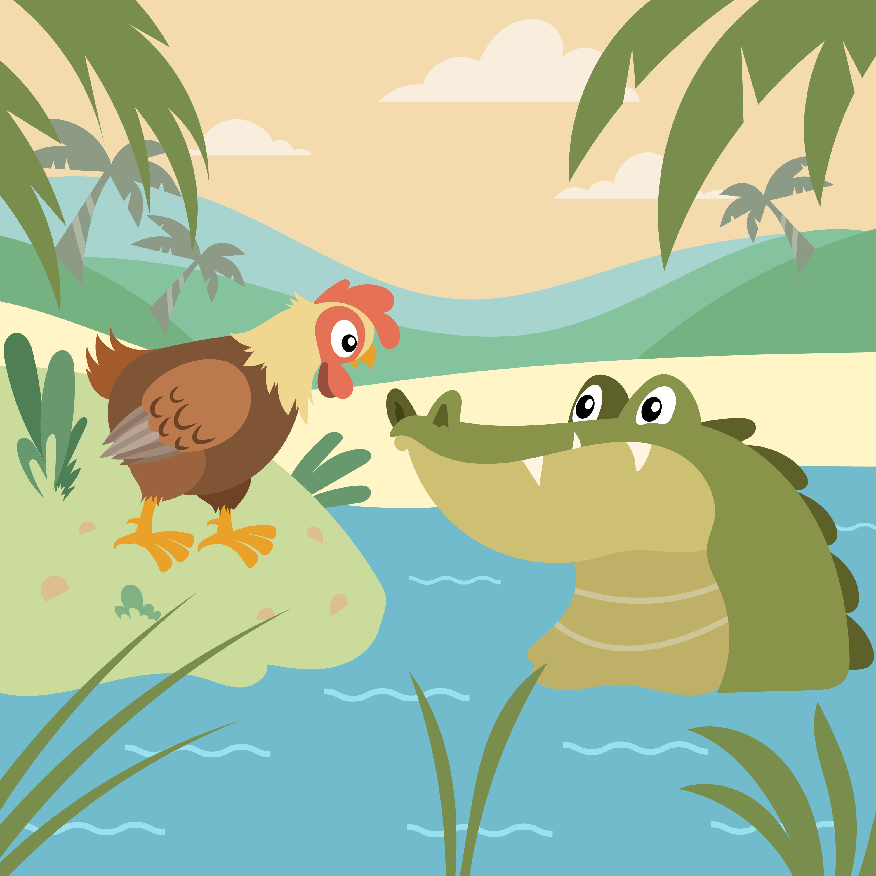 Why Crocodile Doesn't Eat Hen-Storytelling Podcast-E:245