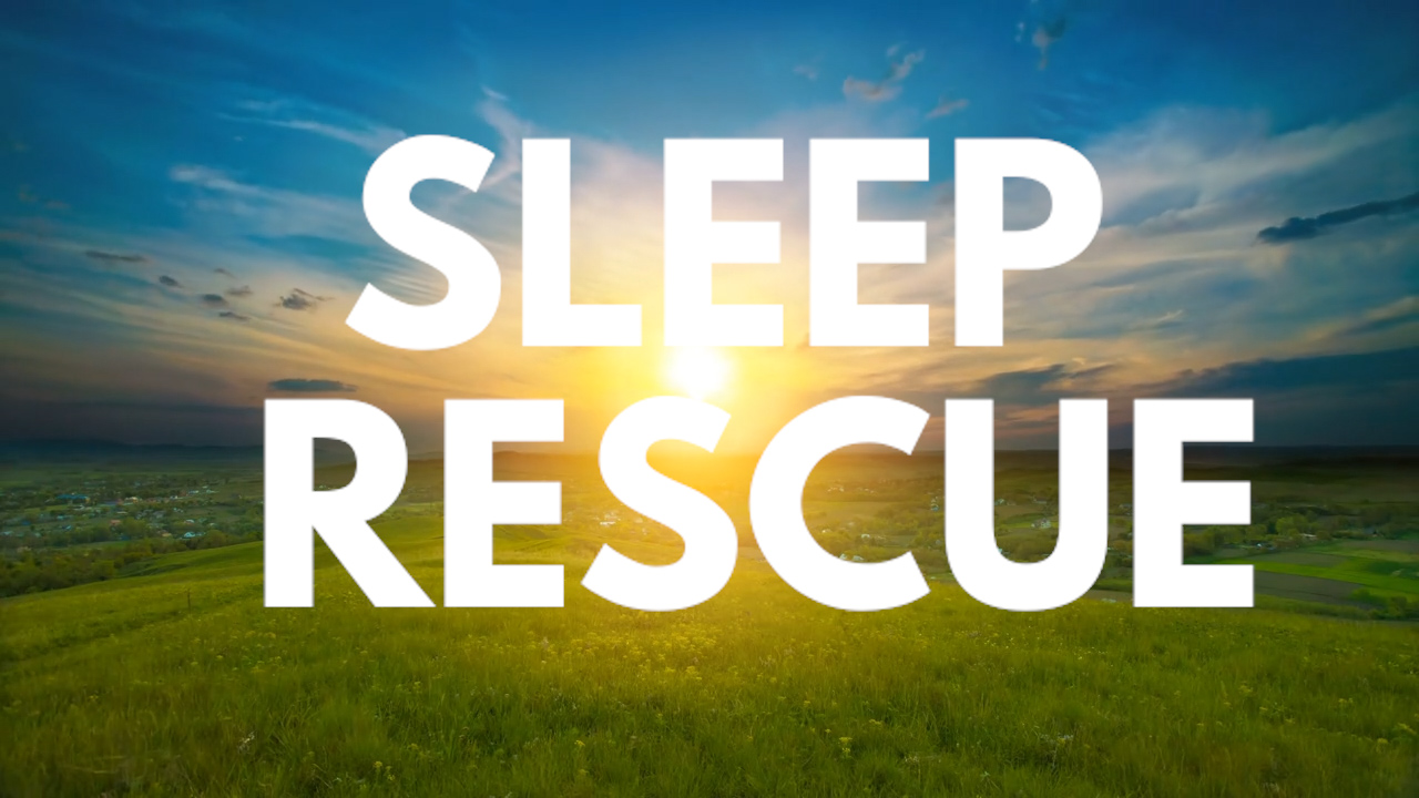 SLEEP RESCUE GUIDED SLEEP MEDITATION for calming peaceful healing sleep