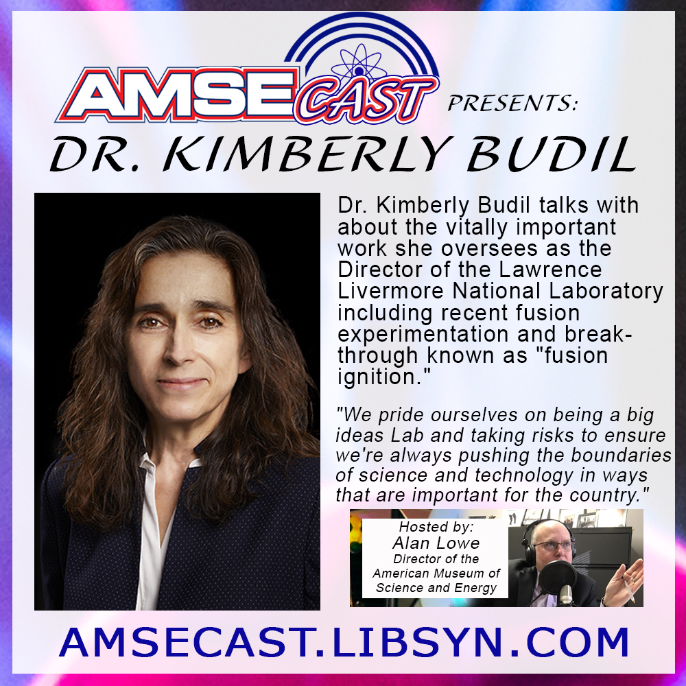 AMSEcast with guest Kimberly Budil