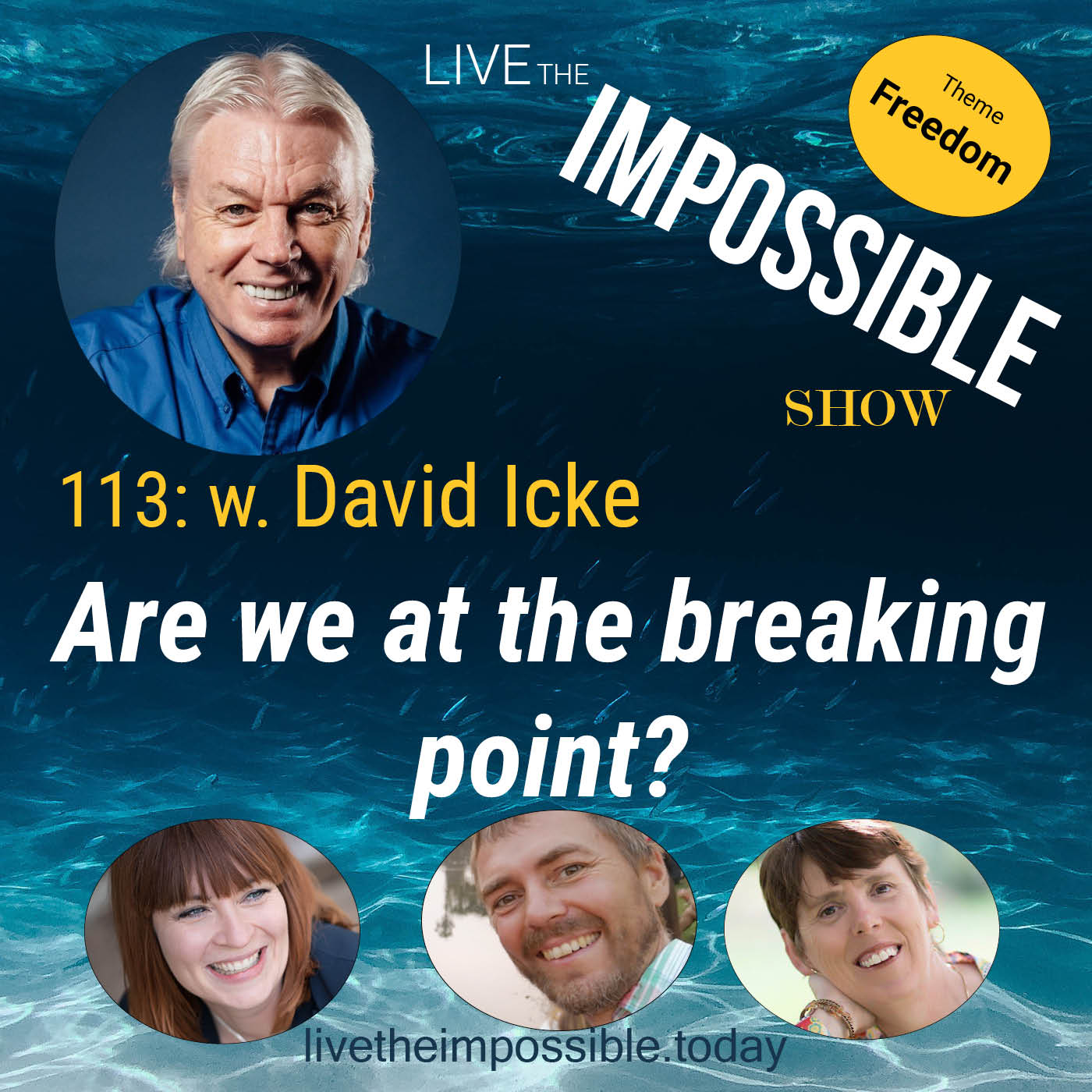 113 w. David Icke: Are we at the breaking Point? [Freedom Theme]