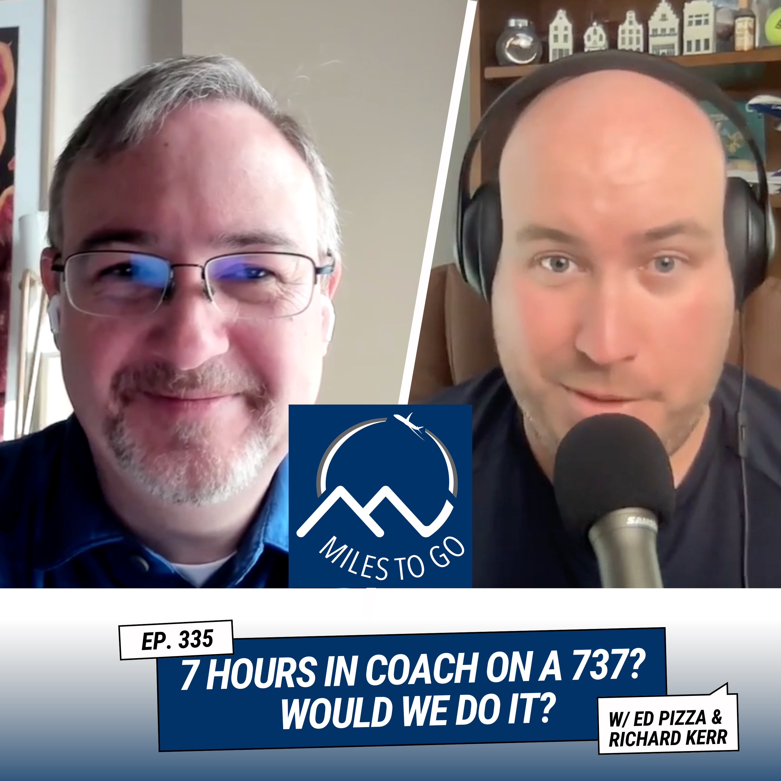 7 Hours In Coach On A 737?  Would We Do It?