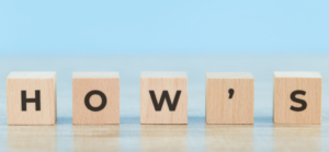 Blogcast: The 5 How’s