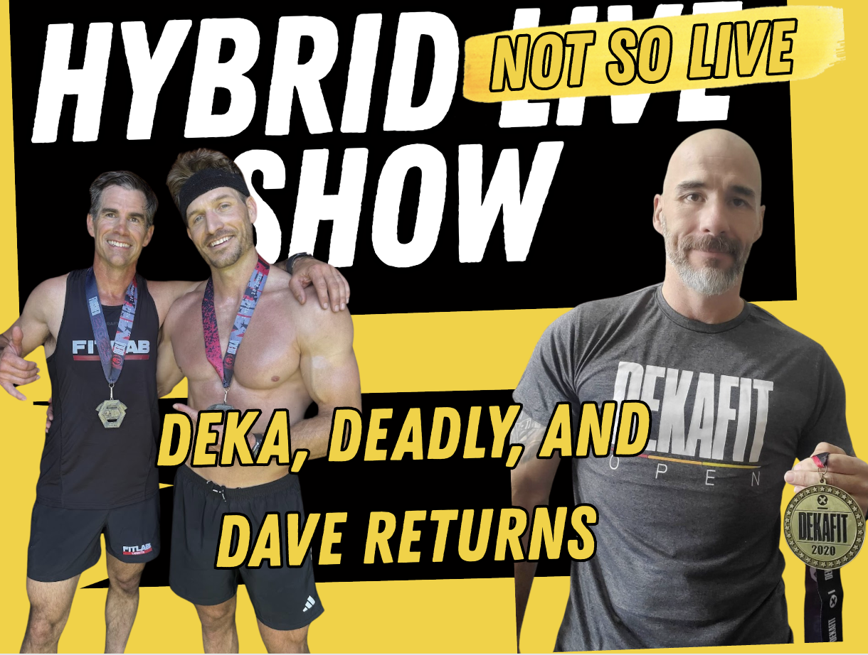 DEKA Is Great! Dave Catches Up On HYROX Rules. Deadly Dozen Chicago Updates with Marc and Lauren.