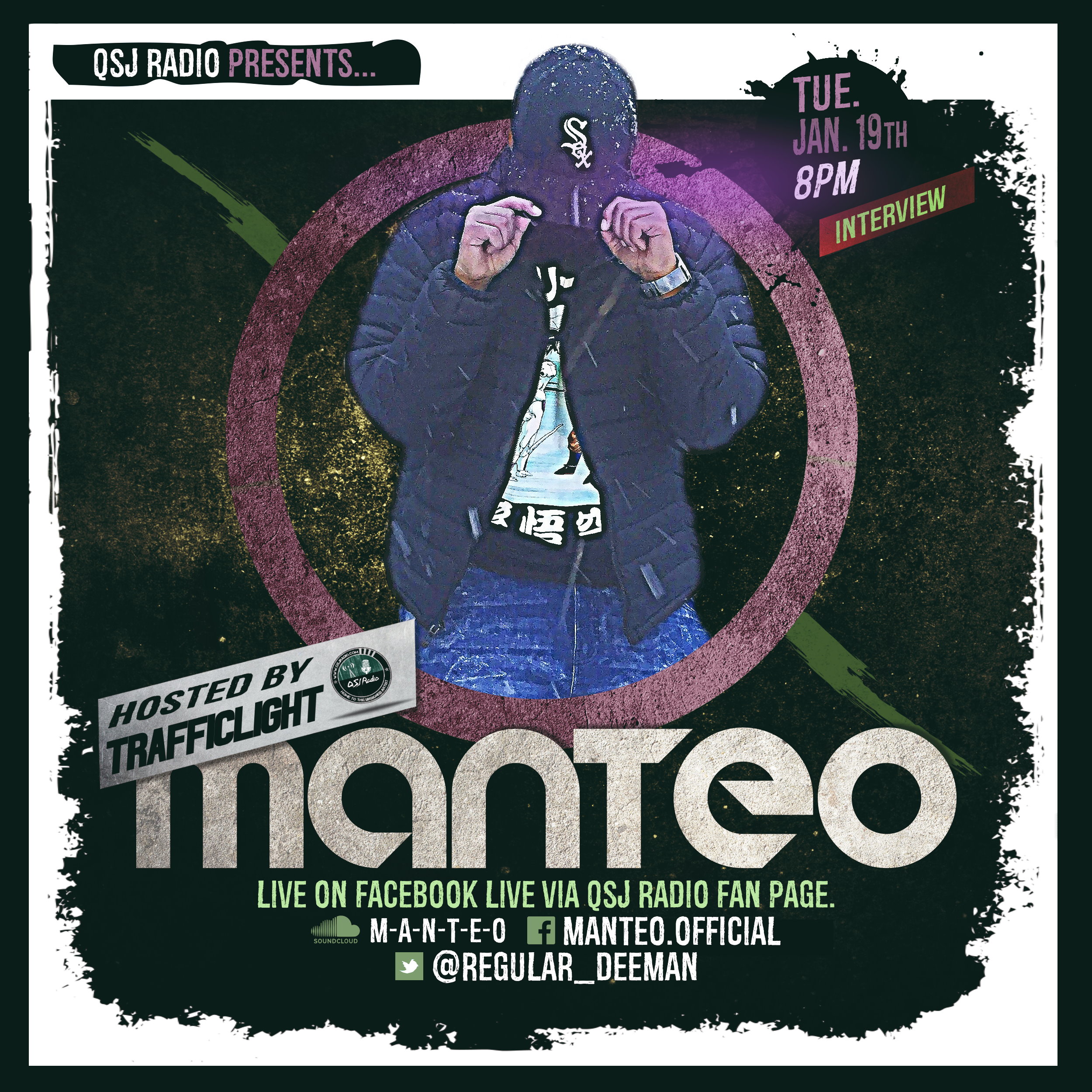 1.19.2017 QSJ Radio Interview with MANTEO. | @Regular_Deeman