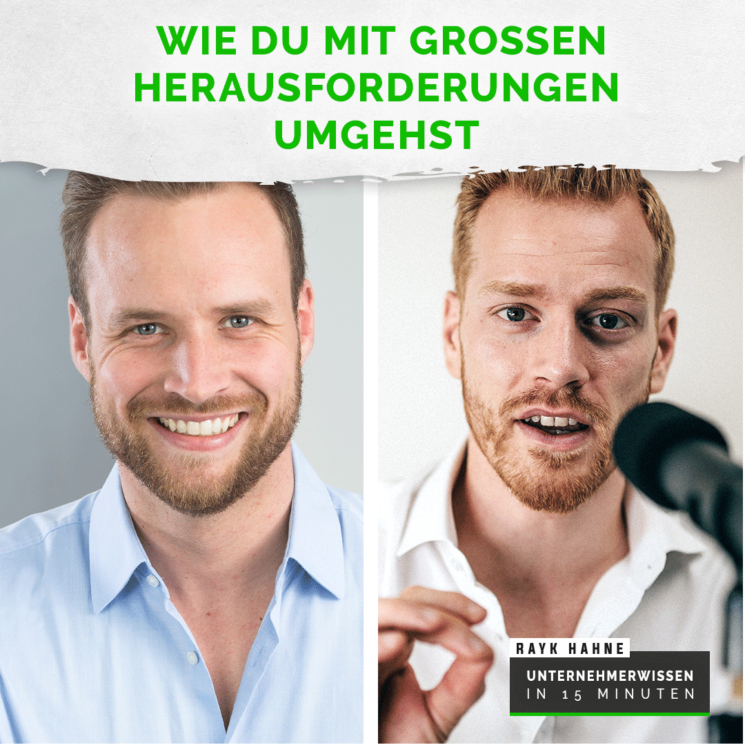 Unternehmerwissen in 15 Minuten - Mit Rayk Hahne