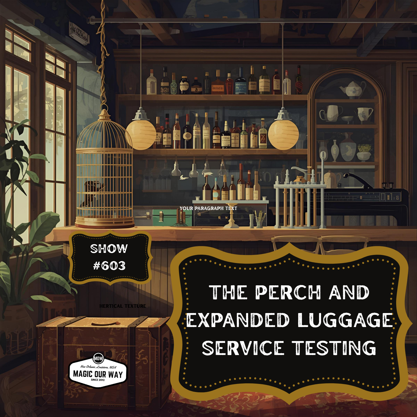 The Perch and Expanded Luggage Service Testing