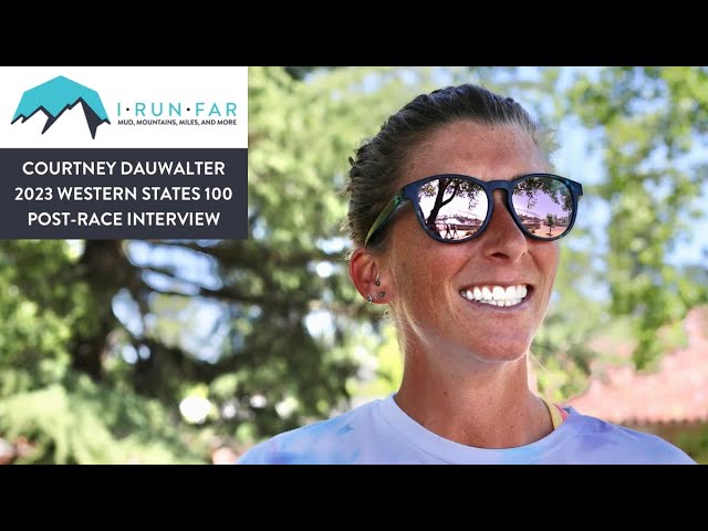 Courtney Dauwalter, 2023 Western States 100 Champion, Interview