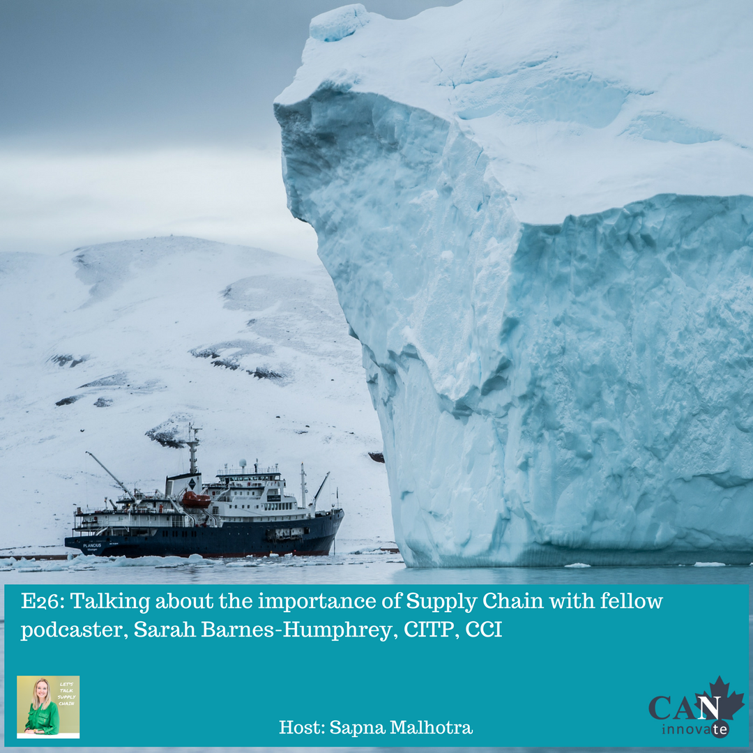 E26: Talking about the importance of Supply Chain with fellow podcaster, Sarah Barnes-Humphrey, CITP, CCI