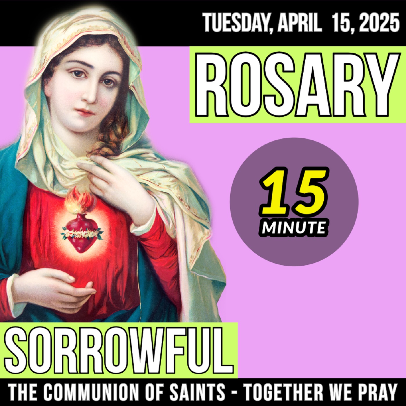 LISTEN - ROSARY TUESDAY - Theme: ETERNAL VICTORY