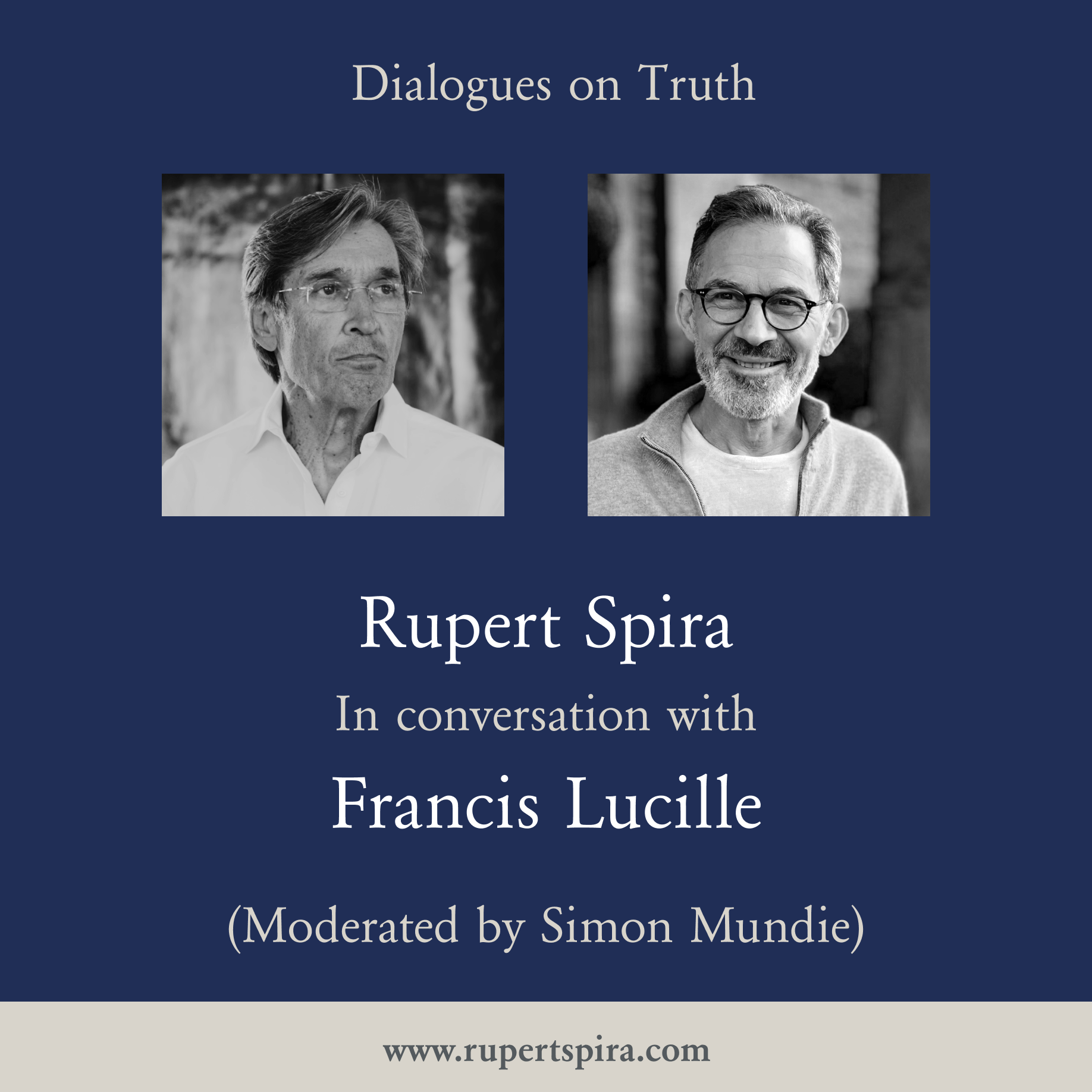Episode 69: Francis Lucille (Moderated by Simon Mundie)