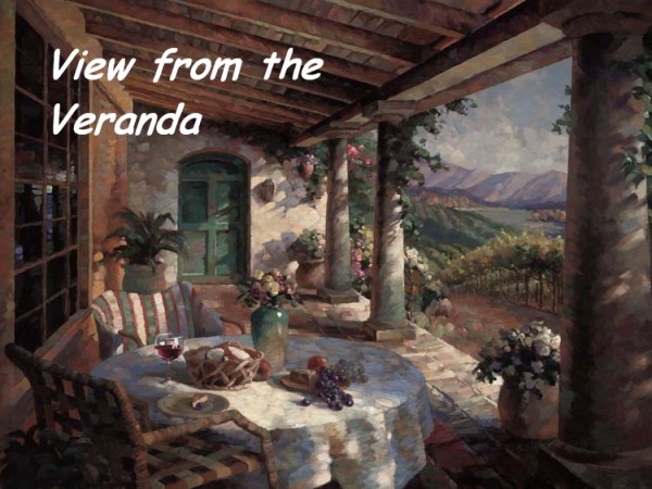 View from the Veranda - July 2016