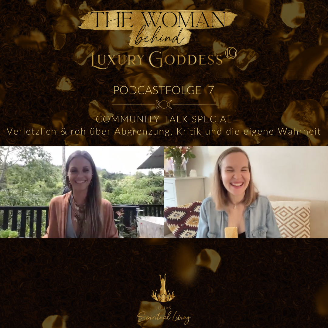 Verletzlich & roh über Abgrenzung, Kritik und die eigene Wahrheit - Community Talk Special