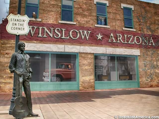 42. WINSLOW, AZ:  Standin' on the Corner