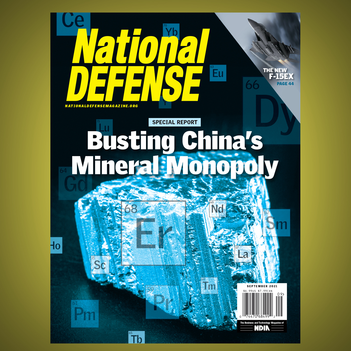September 2021: Rare Earth Mining, the F-15EX, and Marine Corps Training