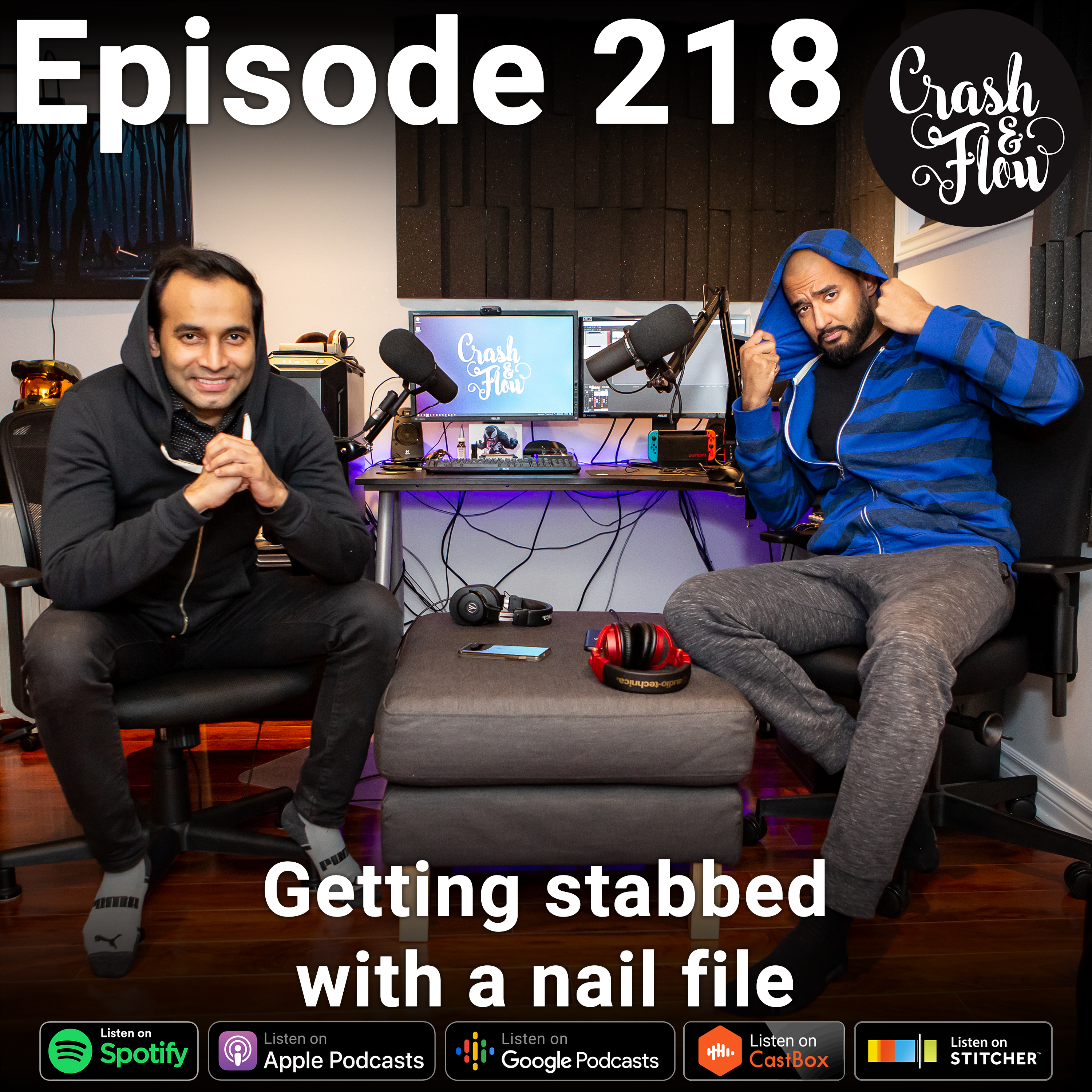 Episode 218 – Getting stabbed with a nail file