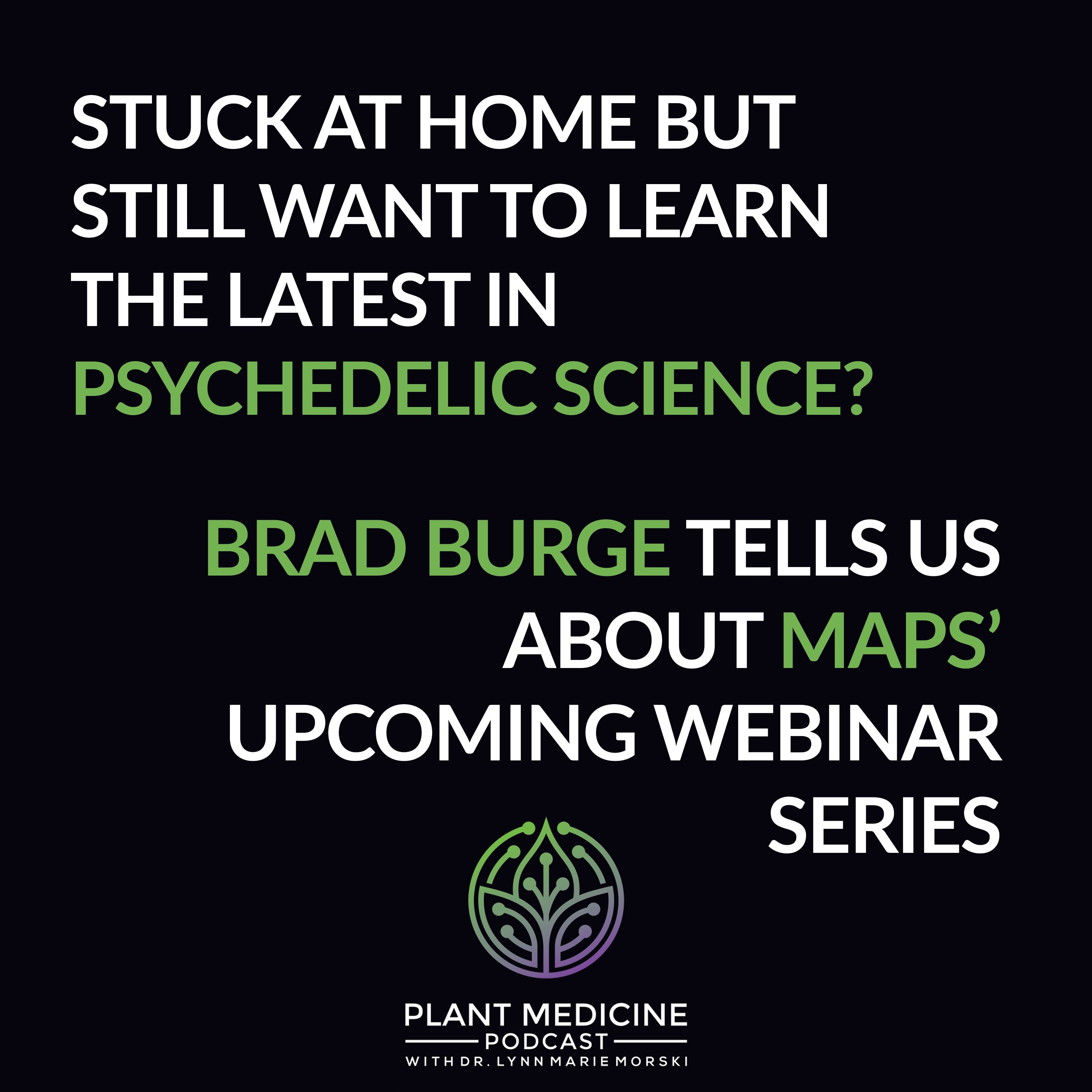 Psychedelic Science: Social Distancing Style- Discussing the Upcoming MAPS Psychedelic Science Webinar Series with Brad Burge
