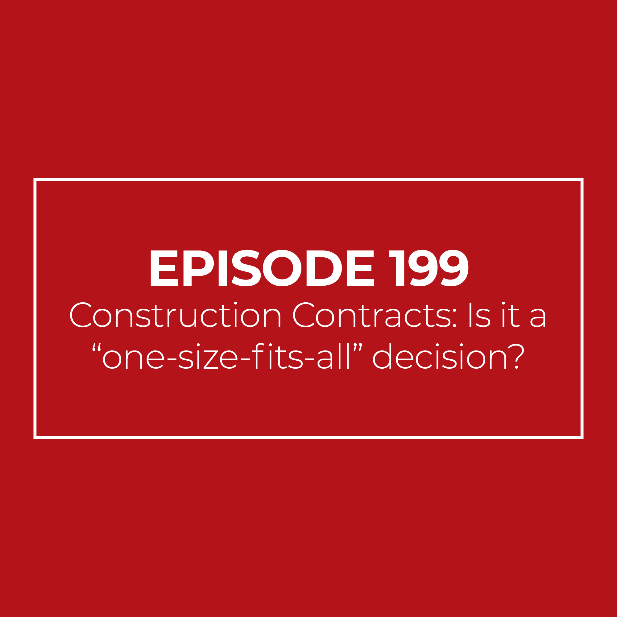 Construction Contracts: Is it a 