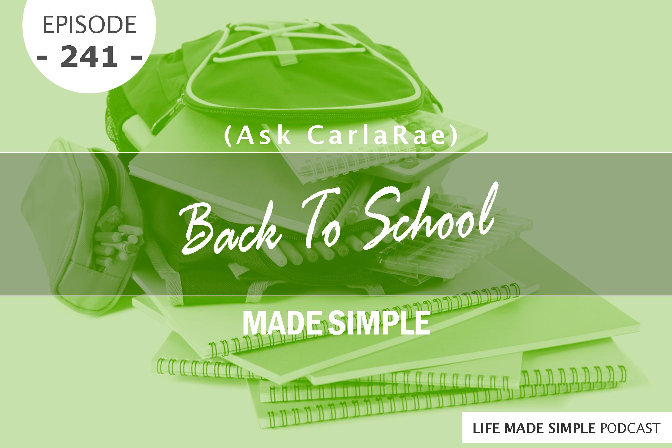 Life Made Simple with CarlaRae