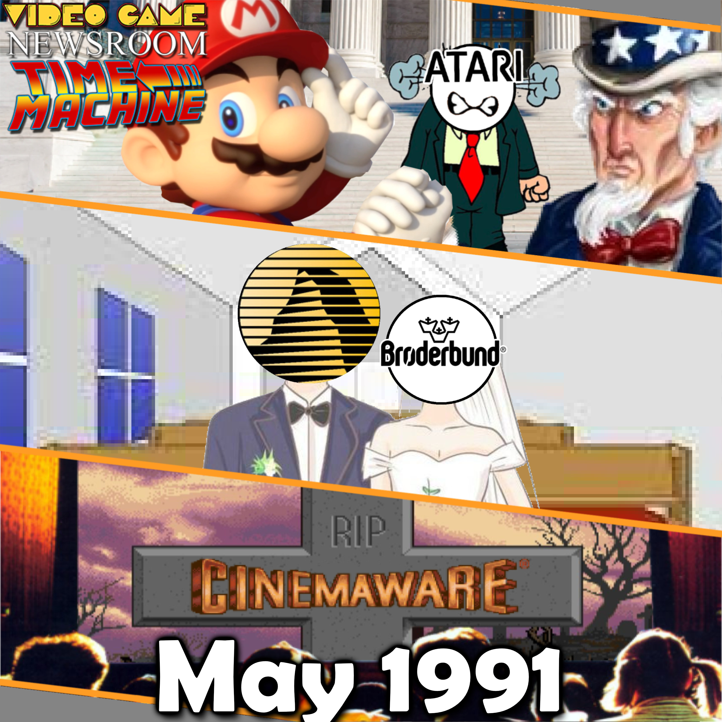 Video Game Newsroom Time Machine