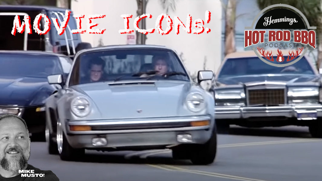 Greatest Cars from Film and TV on the HR BBQ Podcast!