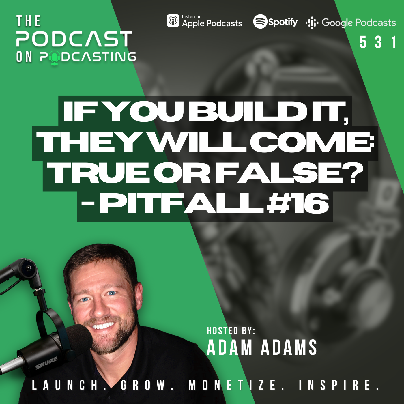 If You Build It, They Will Come: True or False? - Pitfall #16 [531]