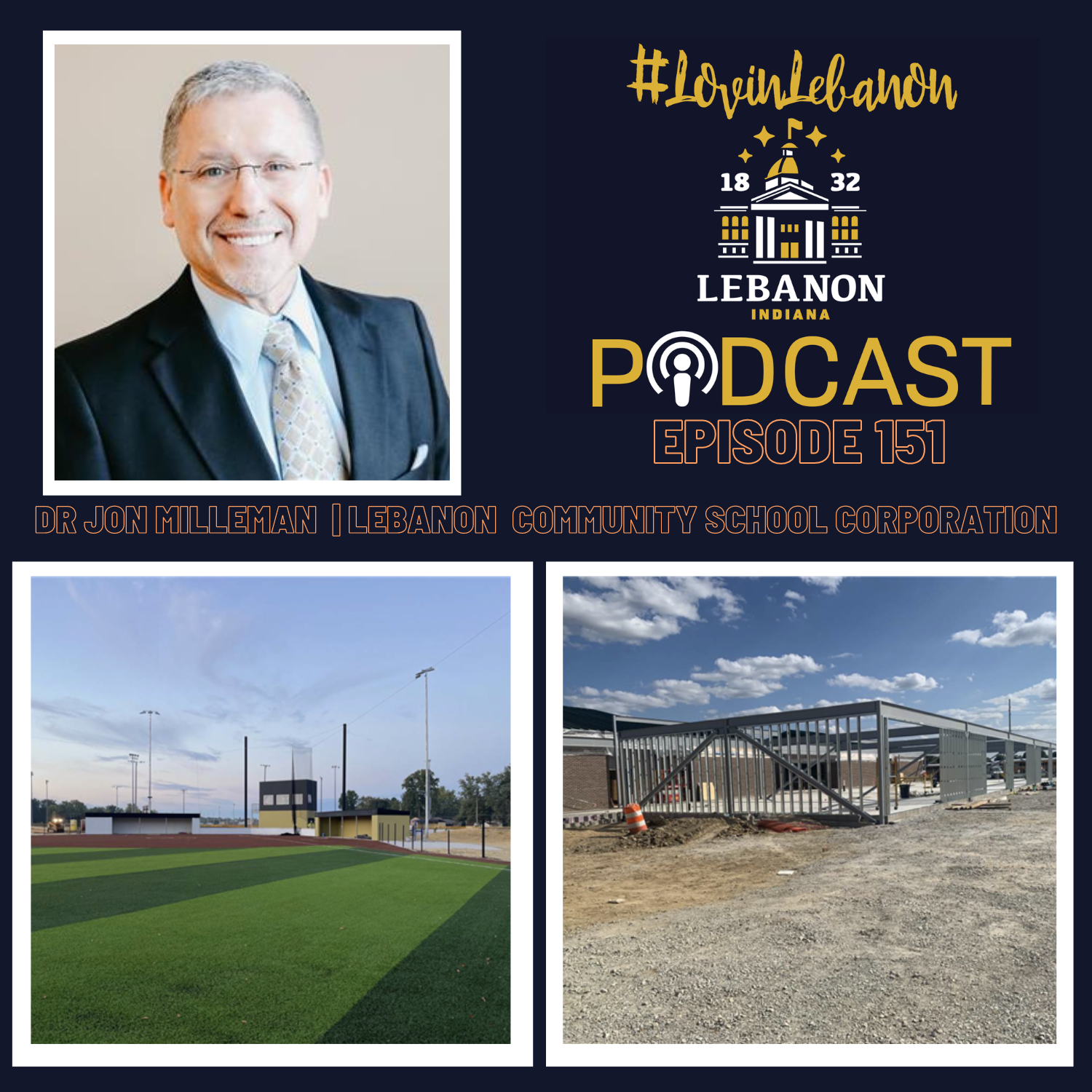 Episode 151 - Dr Jon Milleman | Lebanon Community School Corporation Superintendent