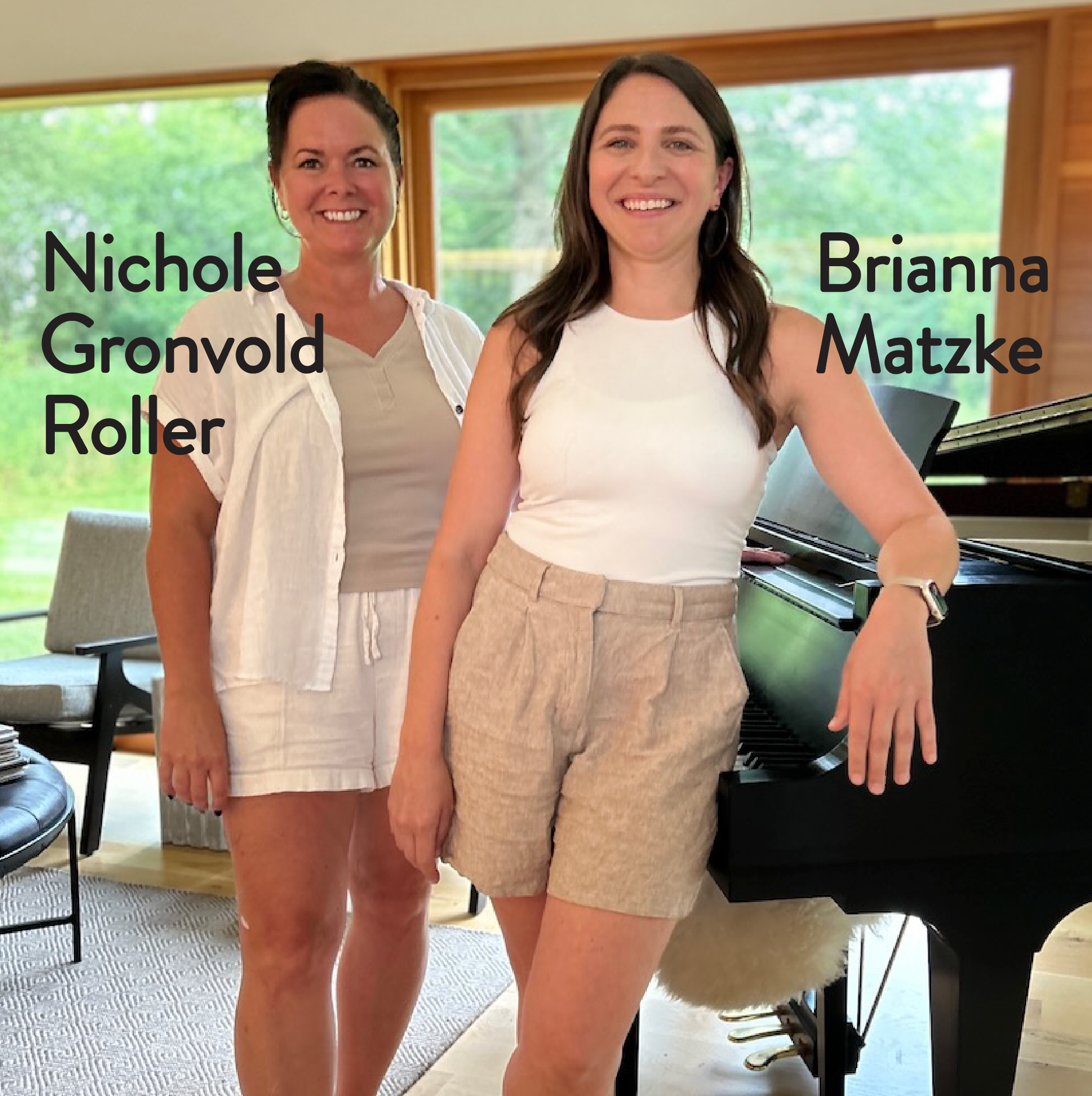 A conversation with artist Nichole Gronvold Roller and pianist Brianna Matzke