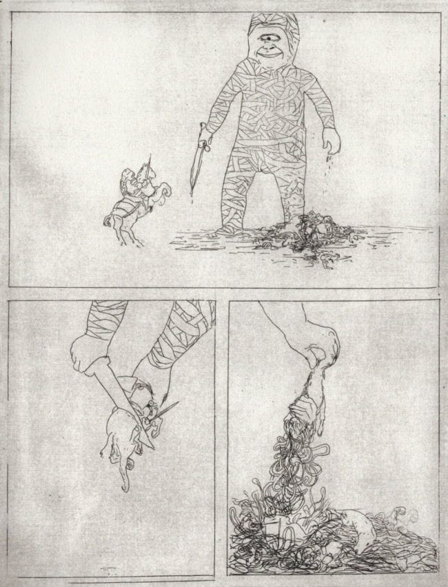 Comics By Frédéric Coché & Tom Scioli Featuring Main Characters Who Are Short