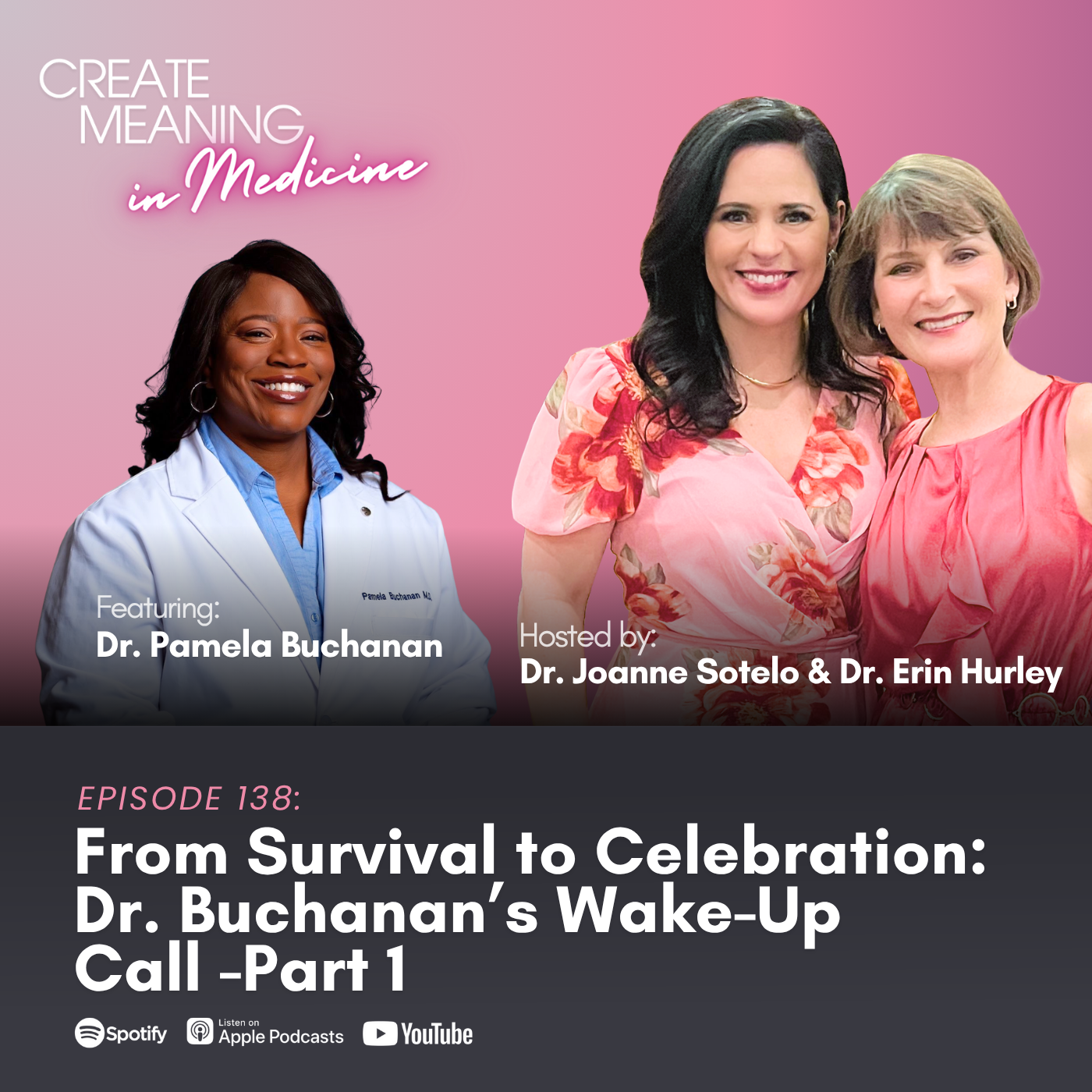 138. From Survival to Celebration: Dr. Buchanan’s Wake-Up Call Part 1