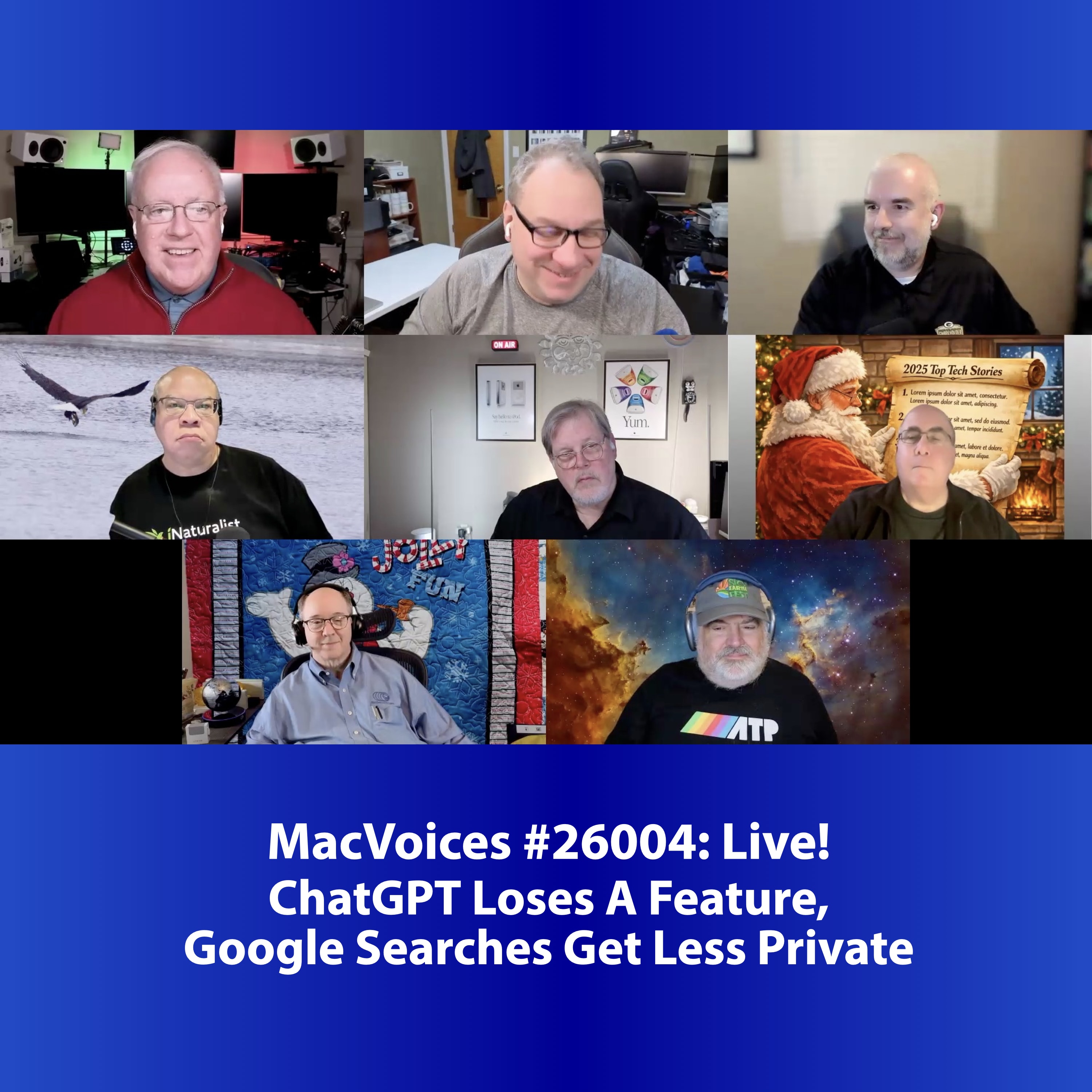 MacVoices #26004: Live! - ChatGPT Loses A Feature, Google Searches Get Less Private