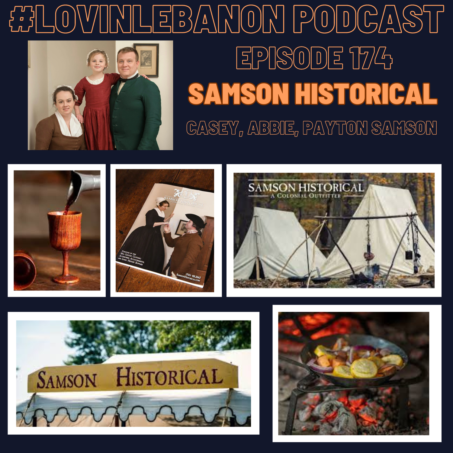 Episode 174 - Samson Historical | Casey, Abbie, Payton Samson