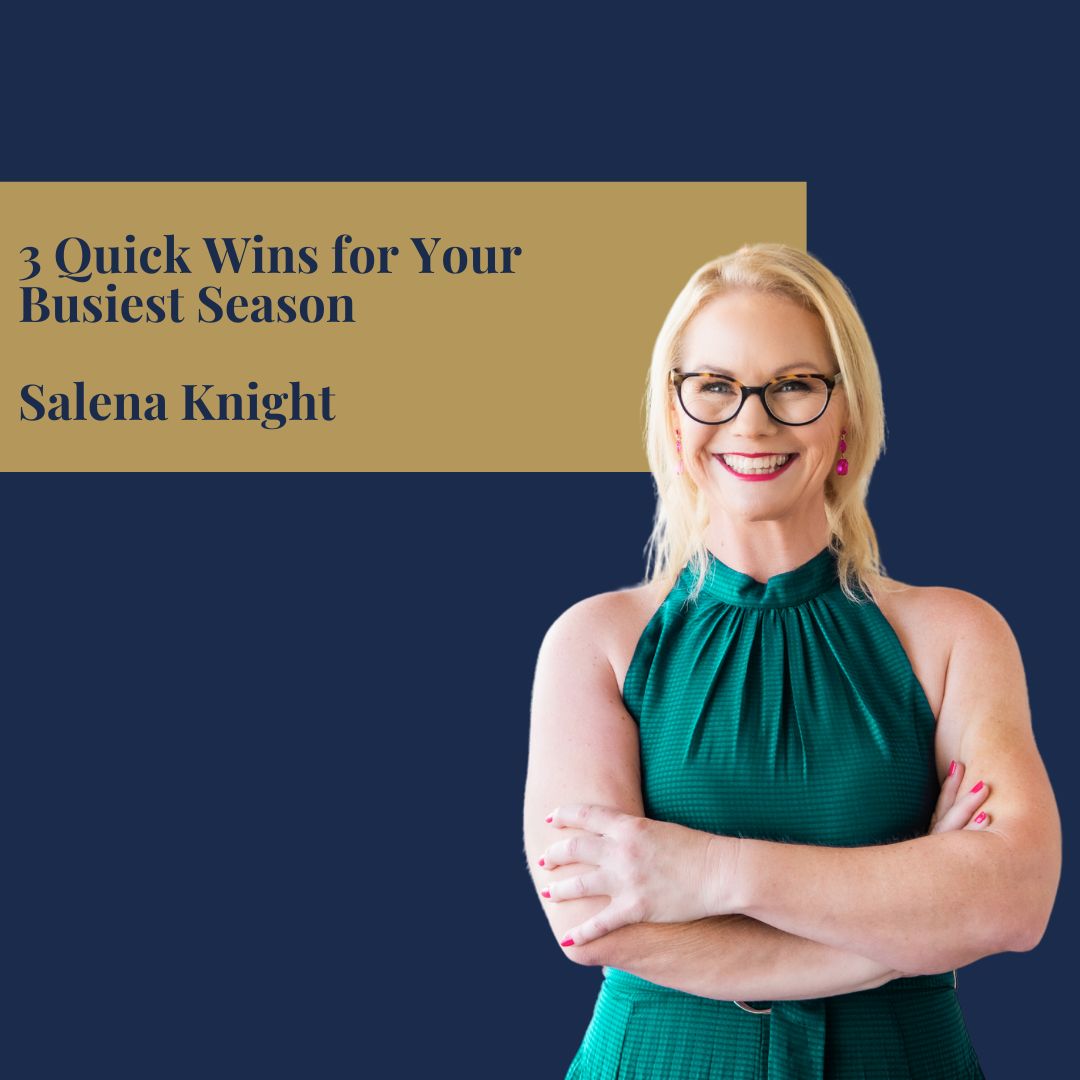 3 Quick Wins for Your Busiest Season