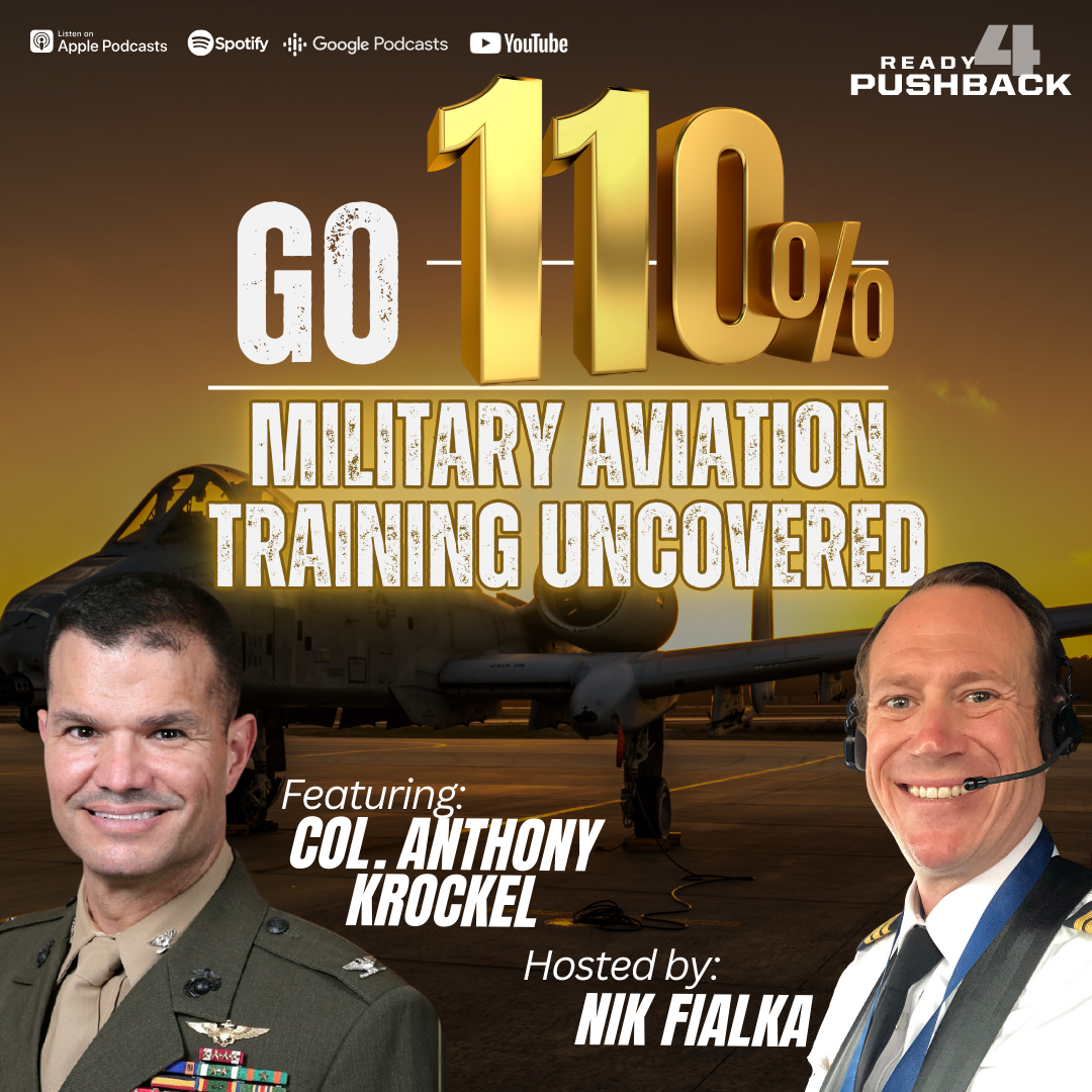 Ep142: The Intense World of Military Aviation Training Uncovered! with Col. Anthony Krockel