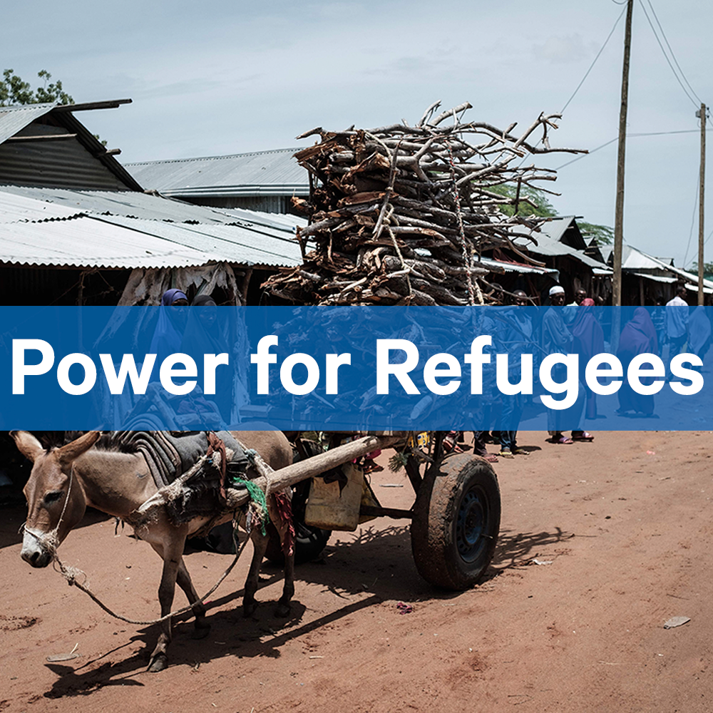 Power for refugees: Electricity